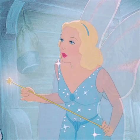 Walt Disney S The Blue Fairy 💜 Karakter Walt Disney Foto