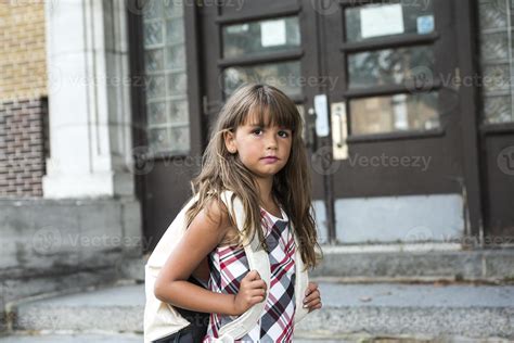 Eight Years Old School Girl 943859 Stock Photo At Vecteezy