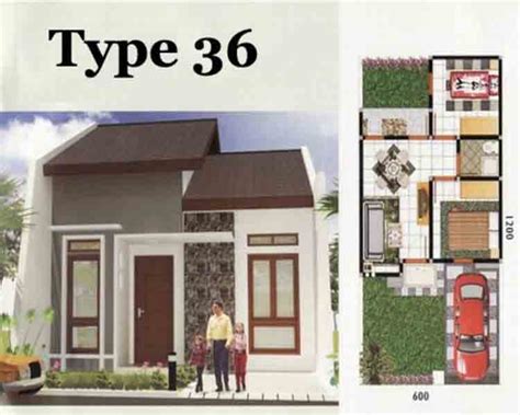 Denah rumah berbagai type, 1 lantai dan 2 lantai. 30+ Model Rumah Minimalis Type 36 Sederhana 1 & 2 Lantai