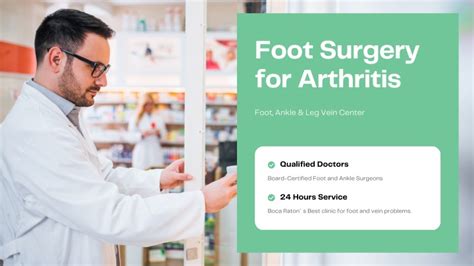 Ppt Foot Surgery For Arthritis Foot Care Florida Powerpoint