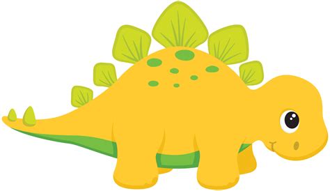 A Yellow Dinosaur With Green Leaves On Its Back