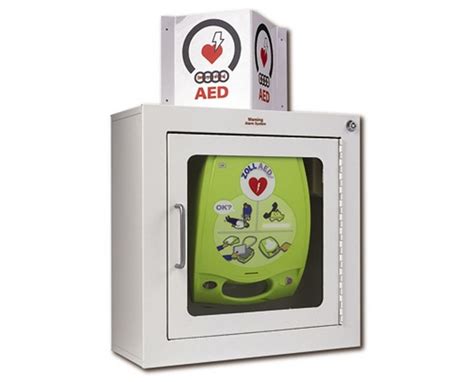 Zoll Aed Plus Flush Mount Wall Cabinet Save At Tiger Medical Inc