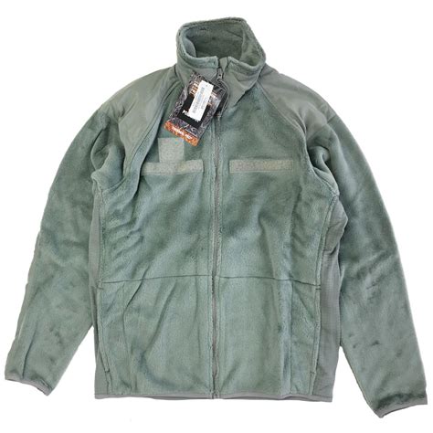Ecwcs Generation Iii Level 3 Fleece Jacket Rfi Issue Foliage Green