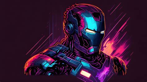 2048x1152 Iron Man Hd Purple Minimal 2048x1152 Resolution Wallpaper Hd