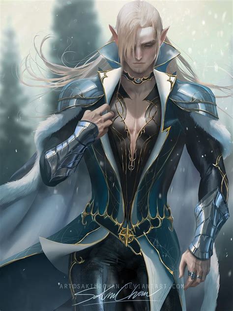 Elf Prince Sakimi Chan On Patreon Fantasy Art Men Elves Fantasy