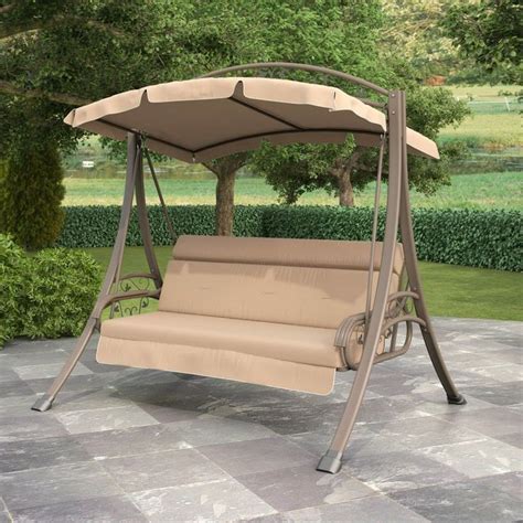 Buying guide for best canopy porch swings. Bainville Porch Swing with Arched Canopy | Porch swing ...