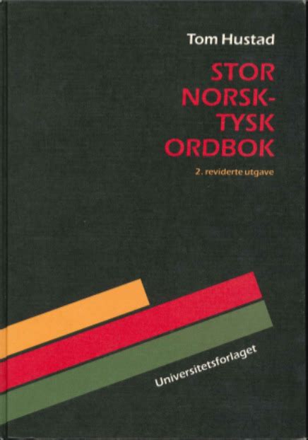 Stor Norsk Tysk Ordbok By Tom Hustad Goodreads