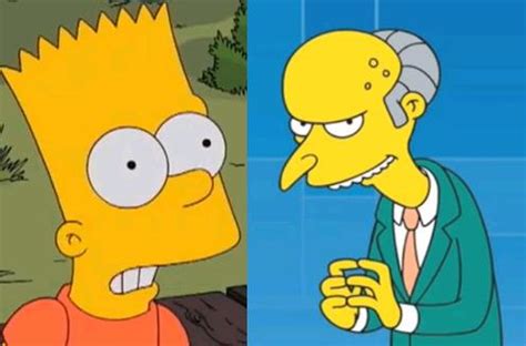 A Man Named Bart Simpson Is On Trial And Mr Burns Is The Judge