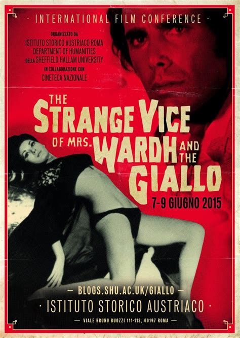 The Strange Vice Of Mrs Wardh And The Giallo An International Film