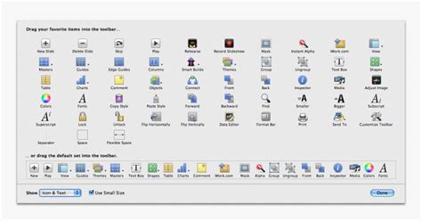 Microsoft Office Toolbar Icons