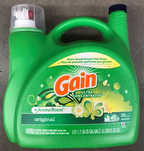 Gain Aromaboost Ultra Concentrated Liquid Laundry Detergent Original