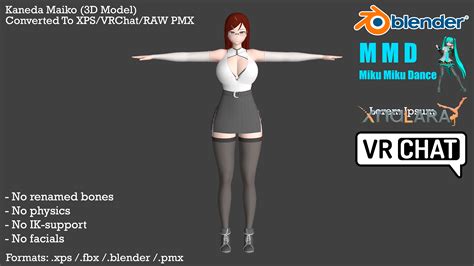 Kaneda Maiko D Model Xps Fbx Mmd By Higuys On Deviantart