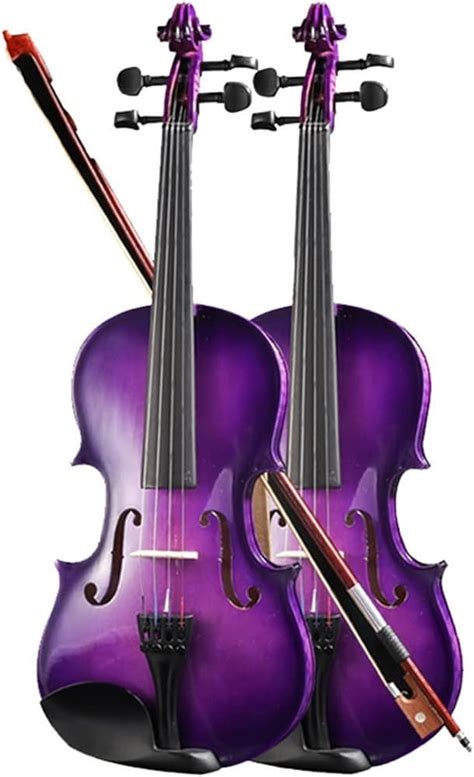 Zyzyzy Purple Violin 44 34 12 14 18 Suitable For Beginners
