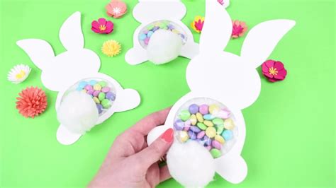 Candy Filled Easter Bunny Craft Youtube