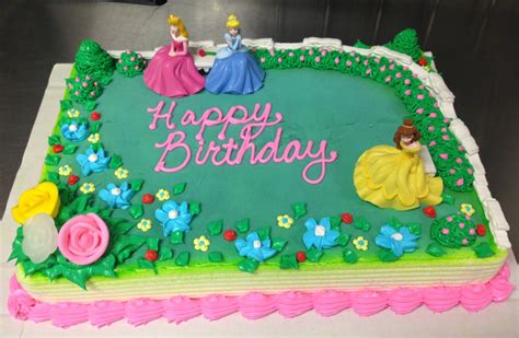 Disney Princess Garden Dq Ice Cream Cake My Cakes Pinterest Cream