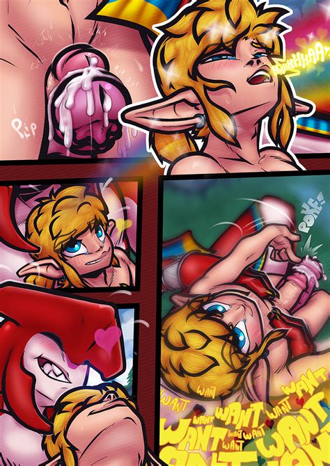 Rule 34 Comic Duo Humanoid Hylian Link Male Nintendo