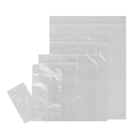 Clear Pe Bag With Zipper In Many Sizes