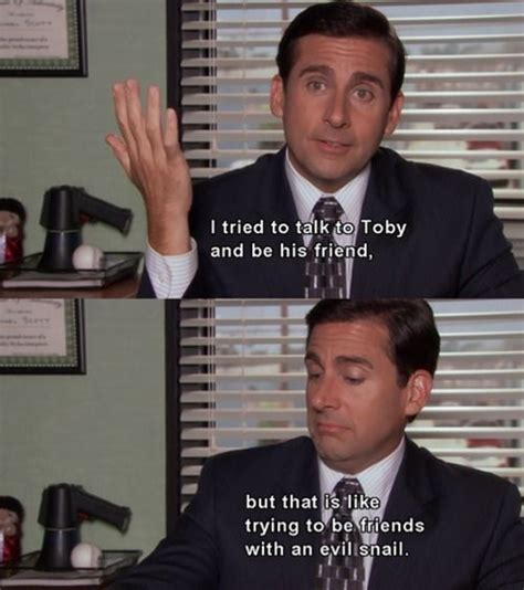 Toby The Office Funny Quotes Quotesgram