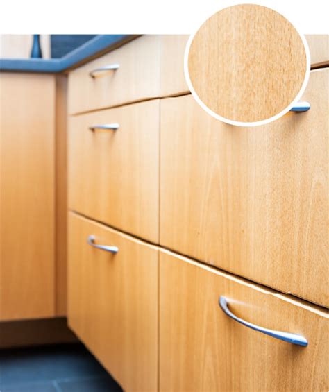 Rub a small amount of linseed oil, using the cotton swab, into an inconspicuous spot on the furniture or trim. Guide to Kitchen Cabinet Wood Types