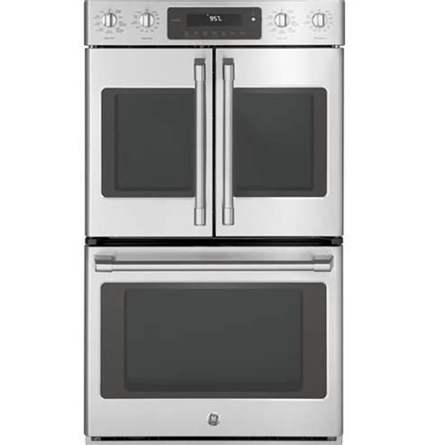 Ge Café Series 30 Built In Double Convection Wall Ovenct9570slss
