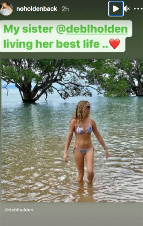 Amanda Holden S Babe Debbie Wows In Bikini On Instagram
