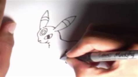 Como Dibujar A Umbreon Pokémon L How To Draw Umbreon Pokemon Youtube
