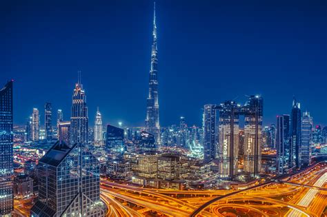 Burj Khalifa Wallpaper 4k Skyscraper Dubai Cityscape