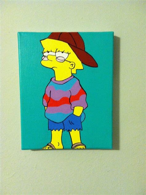 Lisa Simpsons Painting