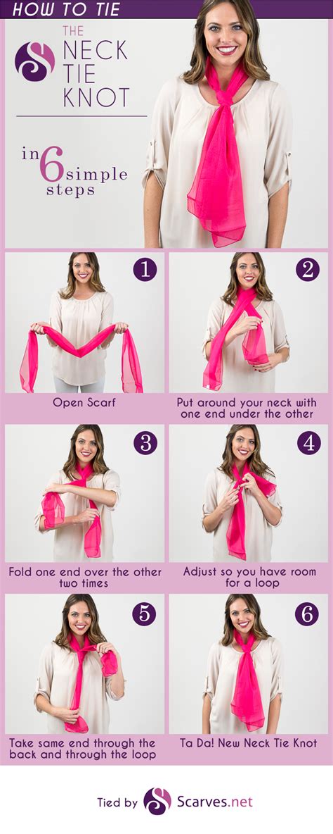 Scarf Knot Ideas We Know How To Do It