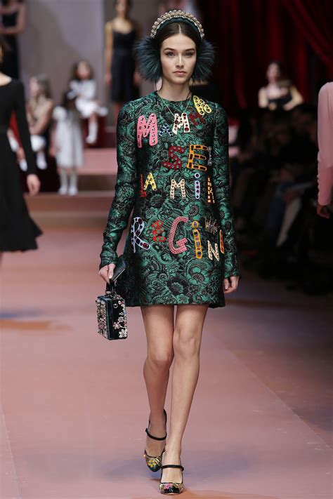 The Dolce And Gabbana Fall 2015 Fashion Show Was All About Moms And