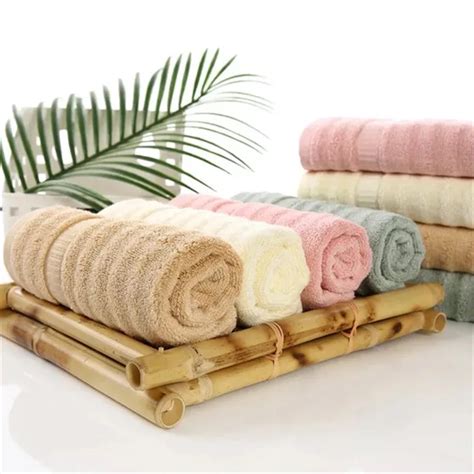 Buy 100 Bamboo Fiber Towel 35 X 75 Cm 120 Grams High
