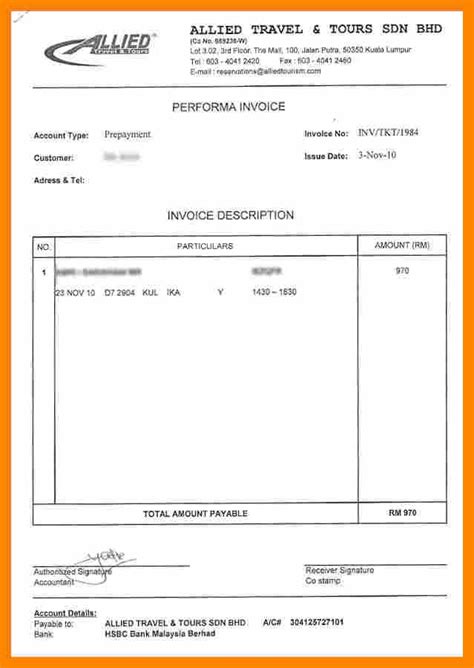 4 Tours And Travels Bill Format Dupont Work Schedule Invoice Template