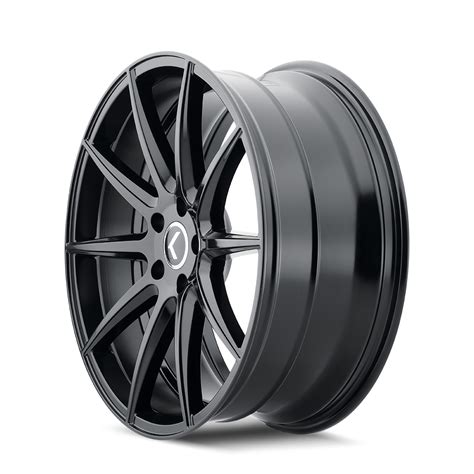 4 Kraze Cosmos Kr194 18x8 Wheels Rims 5x45 Gloss Black 18 Inch 40mm