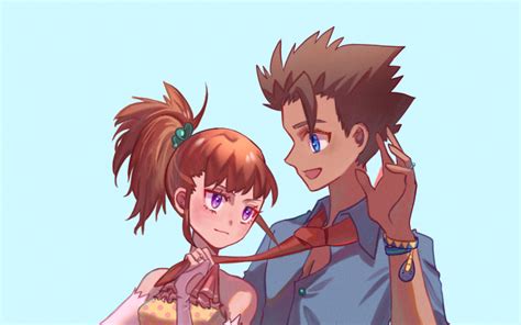 Akiyama Ryou Makino Ruki Digimon Highres Boy Girl Couple