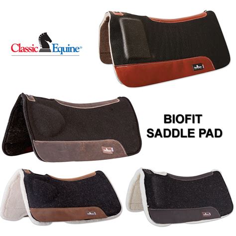 Classic Equine Biofit Correction Saddle Pad Shim Pad Fleece Felt