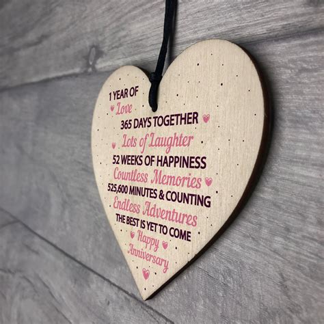 Check spelling or type a new query. 1st Wedding Anniversary Gift Wood Heart First Wedding Gift ...