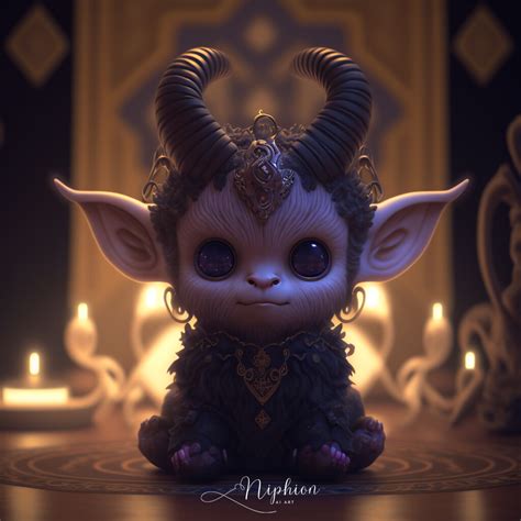 Artstation Baby Demon Creatures