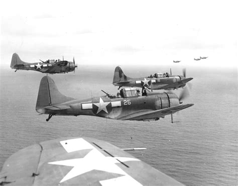 A Naval Scout Plane And Dive Bomber Manufactured By Douglas Aircraft