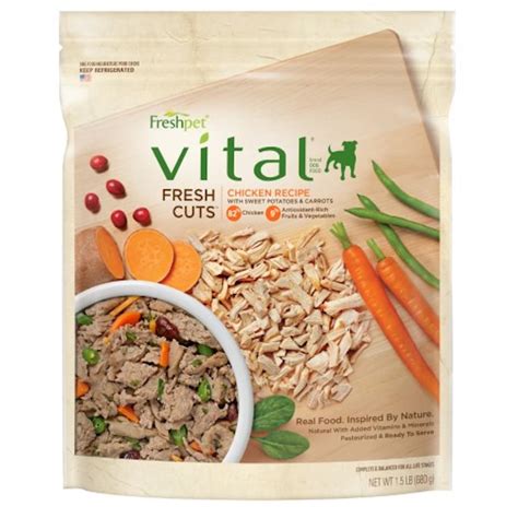 Freshpet has a massive range of dog food recipes, and the vast majority of these are refrigerated recipes. Freshpet Vital Makes Homemade Food For Your Dog! - Dog Files