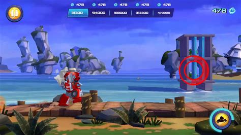 Angry Birds Transformers Spark Run With Ironhide Dead End Blaster