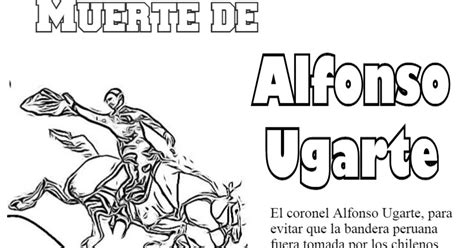 Alfonso ugarte vernal, hijo de narciso ugarte y de rosa vernal. Colorear batalla de Arica, Perú para niños - Colorear ...
