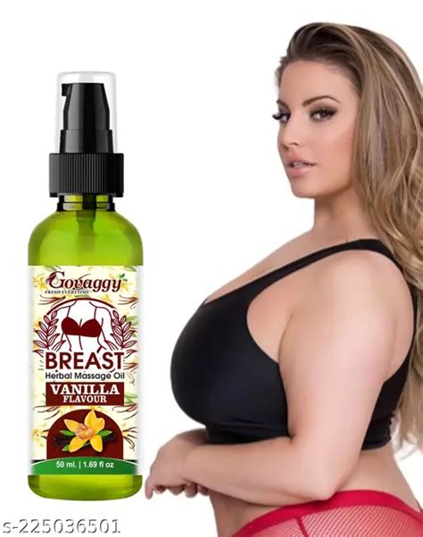 Herbal Massage Oil For Breast Growth Breast Tightening And Make Your