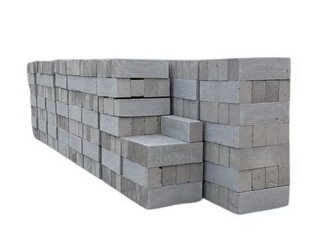 Autoclaved Aerated Concrete Solid Aac 6 Inch Block At Rs 65piece In