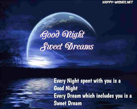 Best Good Night Sweet Dreams Quotes And Messages Good Night Sweet