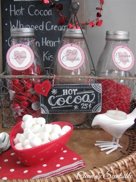 Valentines Day Hot Chocolate Bar Clean And Scentsible