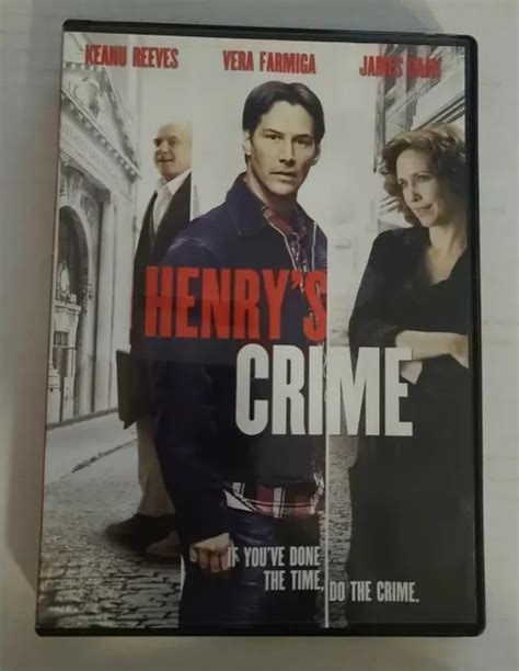 HENRYS CRIME DVD Keanu Reeves Vera Farmiga James Caan Peter Stormare PicClick