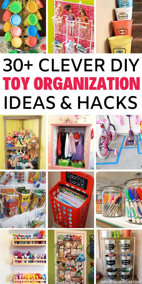 30 Easy Clever Toy Organization Ideas This Tiny Blue House