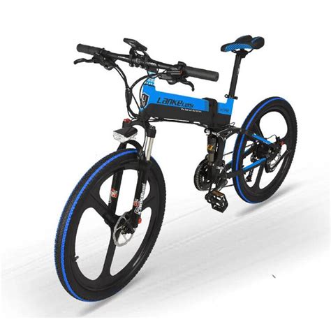 Cool Foldable High Speed Electric Bike 26 Inch 48v Electric City Bike