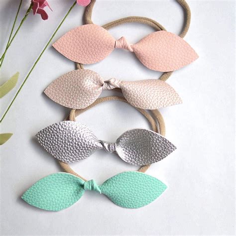 Pea Pod Faux Leather Bow Etsy Leather Bows Faux Leather Diy Hair Bows