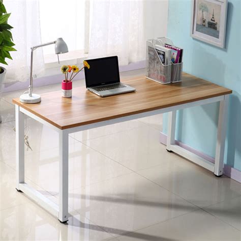 Zimtown Wooden Computer Desk Writing Table Home Office Furniture Wood